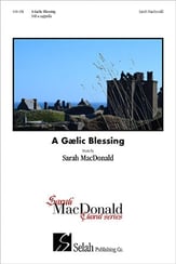 A Gaelic Blessing SAB choral sheet music cover